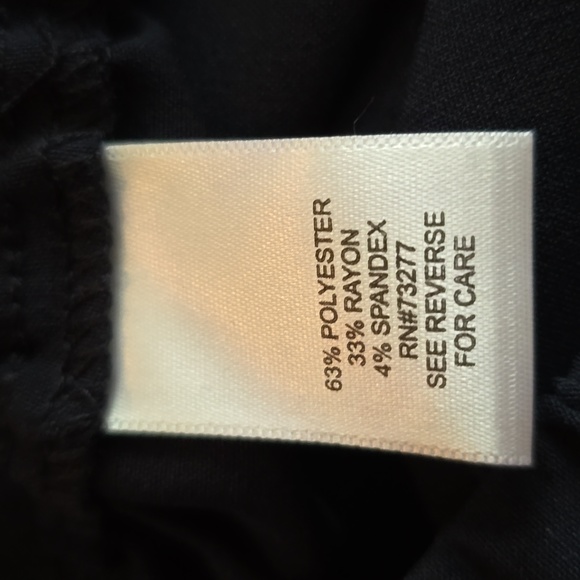 CROFT AND BARROW WOMEN'S PLUS SIZE NAVY BLUE PULL-ON DRESS PANTS SIZE 26W - Picture 13 of 13